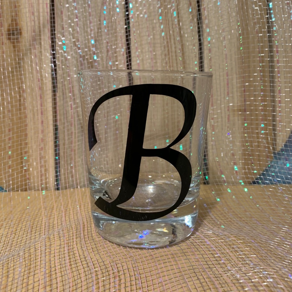 Custom whiskey glasses